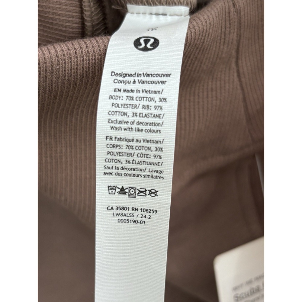 Lululemon Womens Scuba Mini Skirt XS Taupe Taupetastic High Rise NWT 0429 - Picture 6 of 7